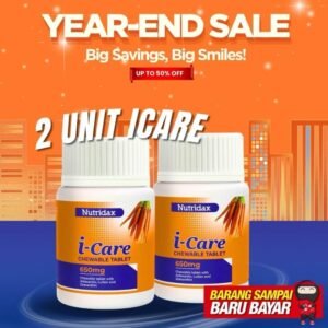 2 Botol iCare (30 tablet)