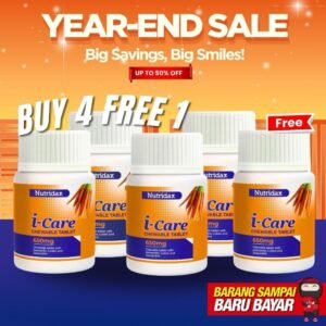 6 Botol iCare (90 tablet)